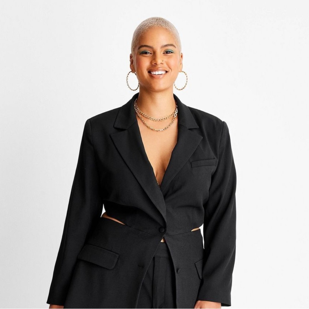 Women's Cut Out Blazer